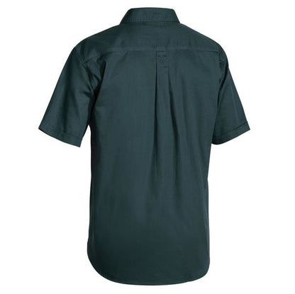 Bisley BSC1433 Closed Front Cotton Drill S/S Shirt