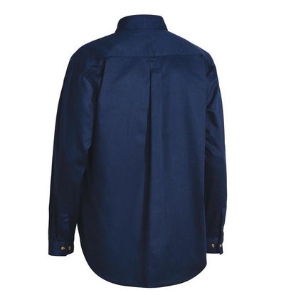 Bisley BSC6433 Closed Front Cotton Drill Shirt