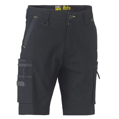Bisley BSHC1330 Flex&Move™ Stretch Utility Zip Cargo Shorts