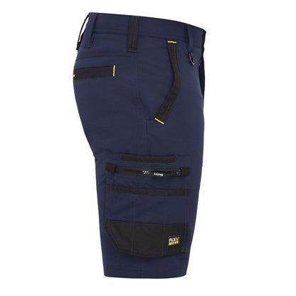 Bisley BSHC1332 Flex&Move™ 4-Way Stretch Zip Cargo Short