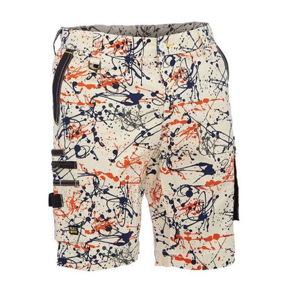Bisley BSHC1337 Flex and Move Stretch Canvas Camo Cargo Short - Limited Edition