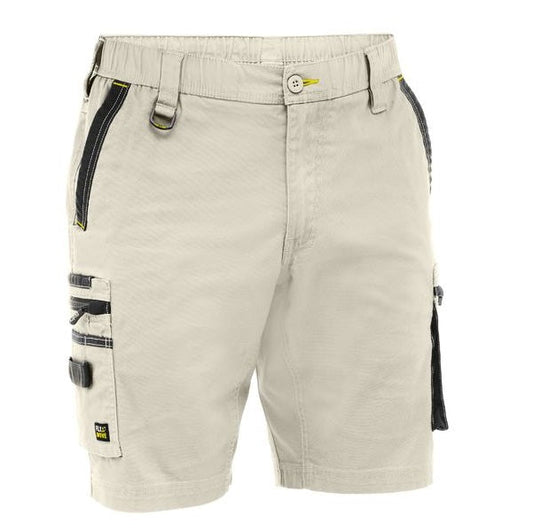 Bisley BSHC1338 FLX & Move™ Elastic Waist Cargo Short