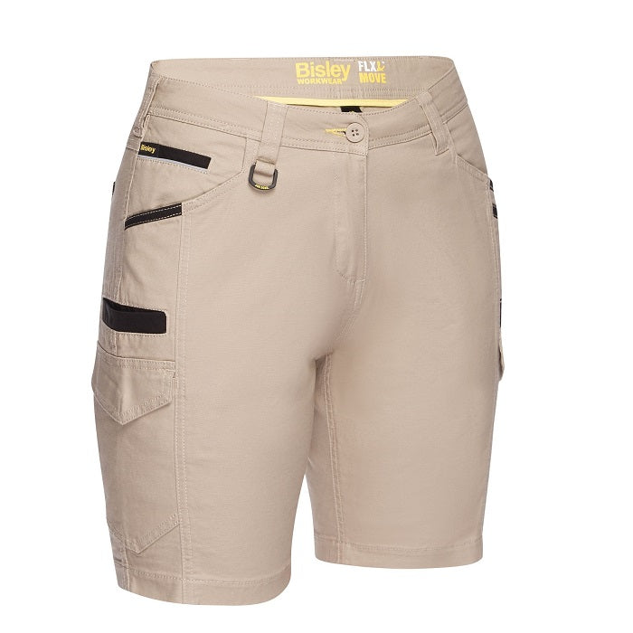 Bisley BSHL1044 Women's Flex&Move Cargo Shorts