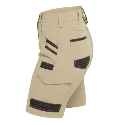 Bisley BSHL1332 Womens FLX & Move 4-Way Stretch Zip Cargo Shorts