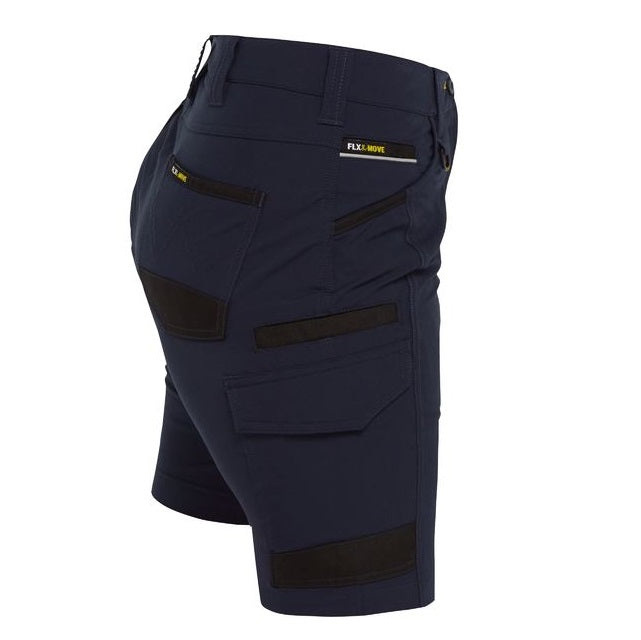 Bisley BSHL1332 Womens FLX & Move 4-Way Stretch Zip Cargo Shorts