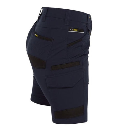 Bisley BSHL1332 Womens FLX & Move 4-Way Stretch Zip Cargo Shorts