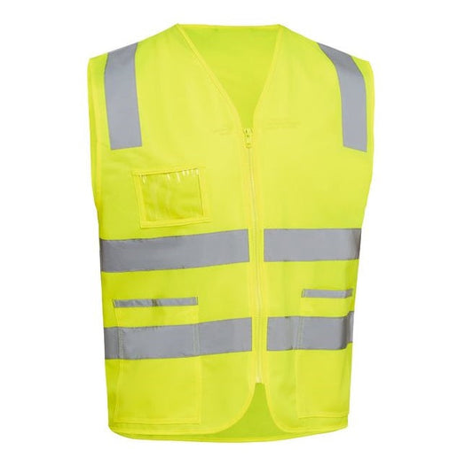Bisley BV0341T Taped Hi Vis Safety Zip Vest