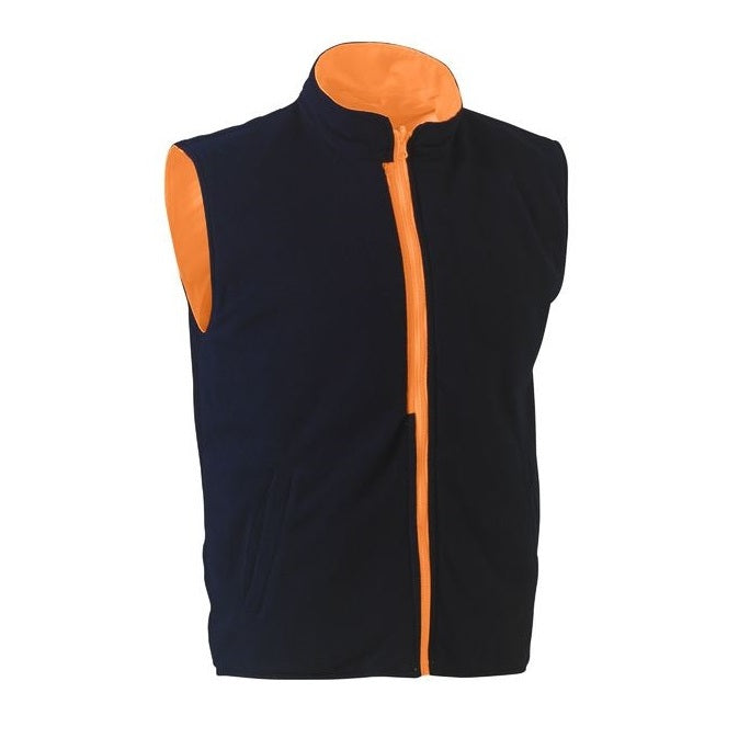 Bisley BV0364T Taped HiVis Rail Wet Weather Vest