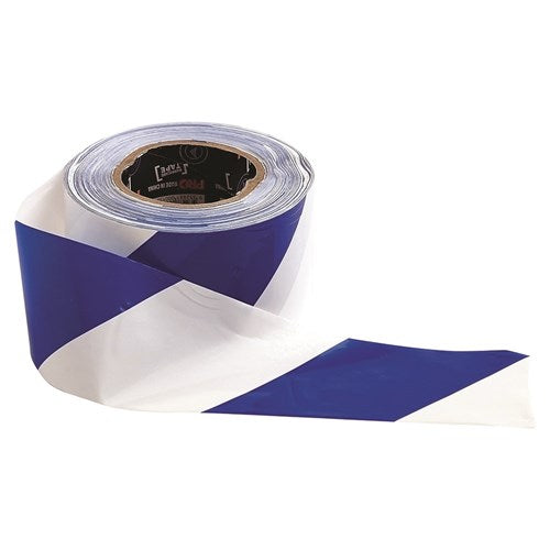 Pro Choice RW10075 Barricade Tape 100m X 75mm/White - Red/White - Front/Product View