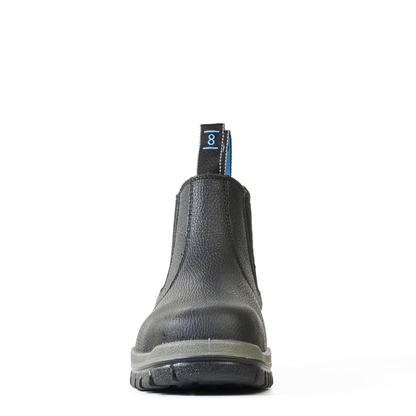 Black, Slip and oil resistant, Bata 705-60514 Hercules Safety Boots, front view