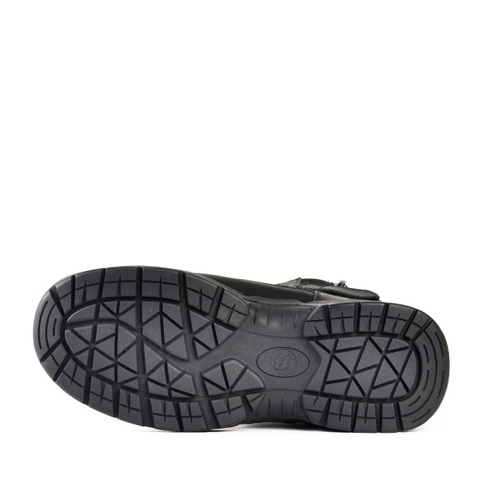 Bata 804-60416 Sentinel Non Safety Boots, black electrical hazard protection, anti slip, sole view