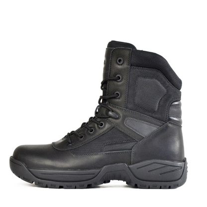 Black Mens, Bata 804-60416 Sentinel Non Safety Boots, lightweight, shock absorbing, side view