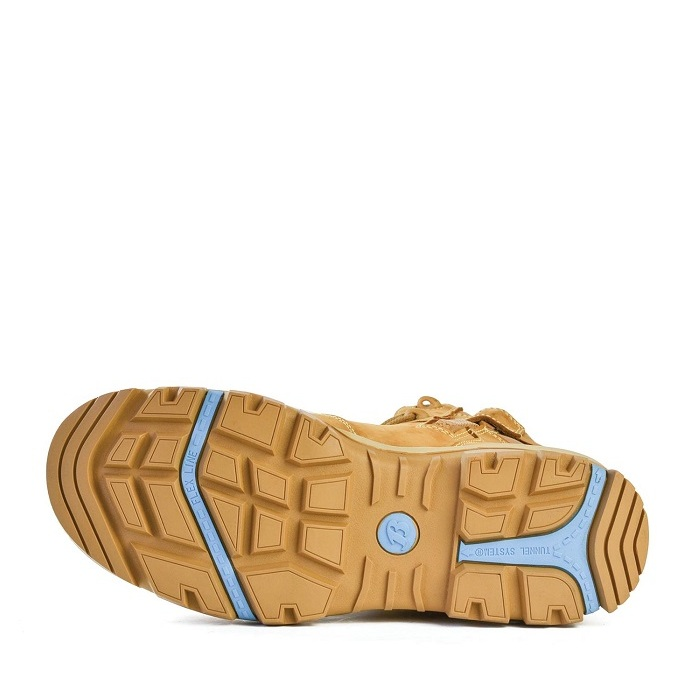 Bata 804-88830 Avenger Safety Boots, wheat, Electrical hazard protection. sole view