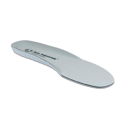 Bata 890-20000 Comfort Insole, white/ grey, shock cushioning, washable, front view