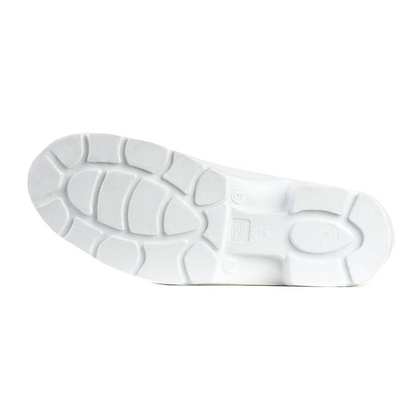 Sole view, white, Bata 892-11080 Utility Non Safety Gumboots