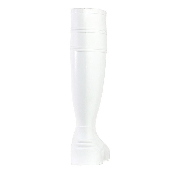 Bata 892-11090 Utility Safety Gumboots, white, rear view, Water resistant