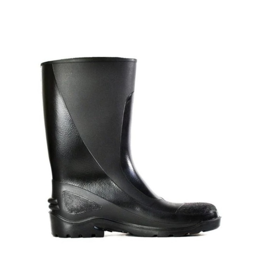 Black, mid height, Bata 892-60069 Handyman 300 Non Safety Boots, side view