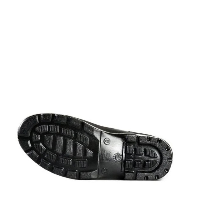 Bata 892-60069 Handyman 300 Non Safety Boots, black, sole view, Slip resistant