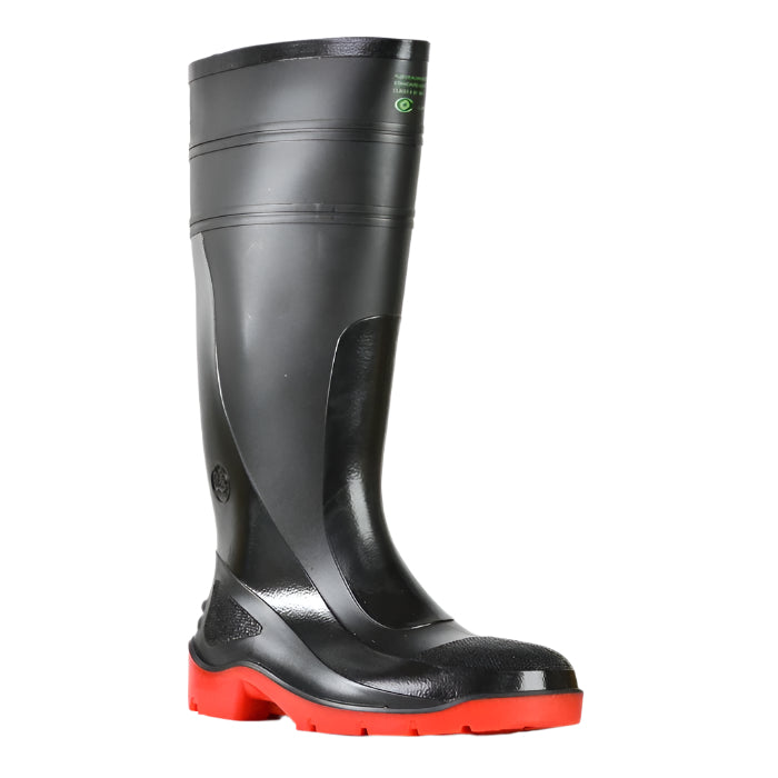 Bata 892-65190 Utility 400 Safety Boots, black, industrial workplace, front angle view