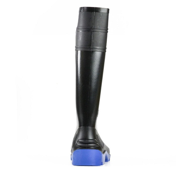 Black, Steel penetration-resistant midsole, Bata 892-69092 Utility 400 Safety Boots, rear view