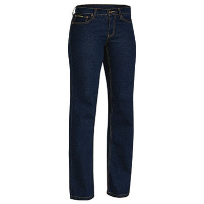 Bisley BPL6712 Womens Rough Rider Denim Stretch Jeans