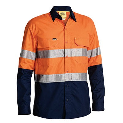 Bisley BS6415T 3M Taped HiVis X Airflow™ Ripstop Shirt