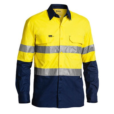 Bisley BS6415T 3M Taped HiVis X Airflow™ Ripstop Shirt