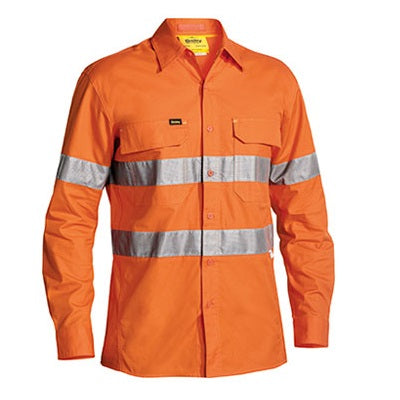 Bisley BS6416T 3M Taped HiVis X Airflow™ Ripstop L/S Shirt