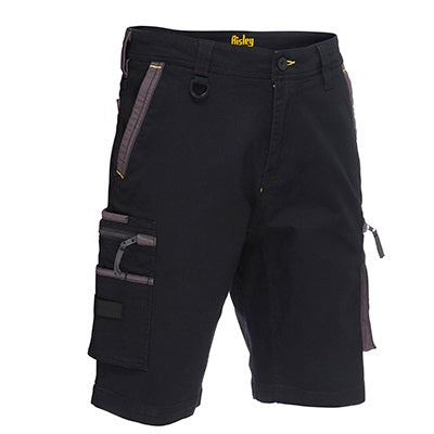 Bisley BSHC1330 Flex&Move™ Stretch Utility Zip Cargo Shorts