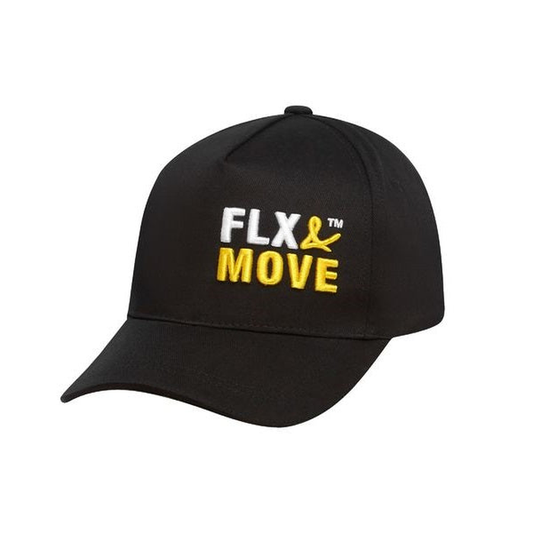 Black baseball cap, worksite, padded headband, Bisley BCAP70 Cap, front view