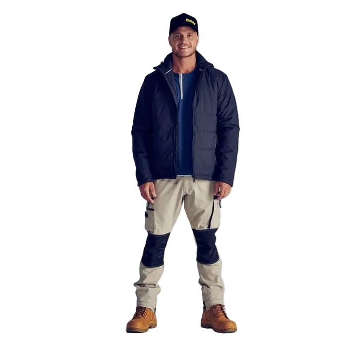 Bisley BJ6928 Puffer Jacket With Adjustable Hood, model view