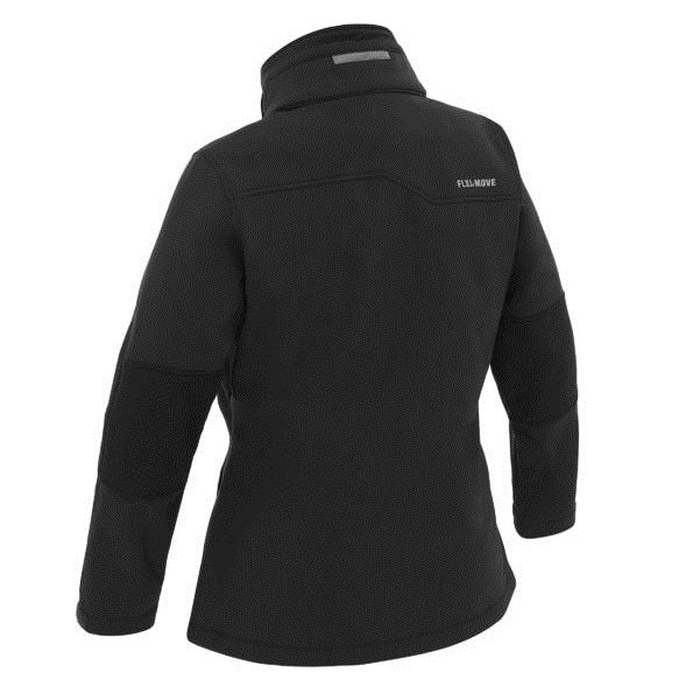 Bisley BJL6570 Womens Flex And Move Hooded Soft Shell Jacket, rear view