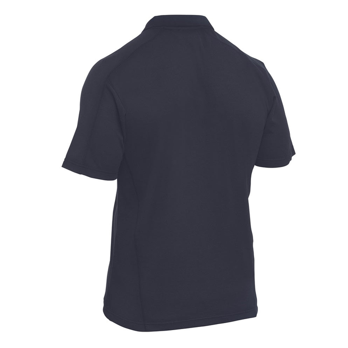 Bisley BK1202 Short Sleeve Polo, navy blue, back view