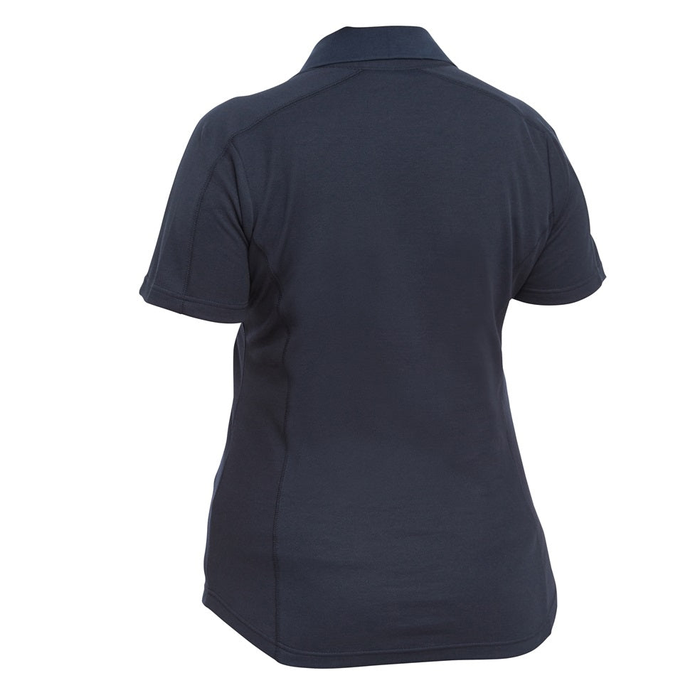 Bisley BKL1202 Womens Short Sleeve Polo, navy , rear view