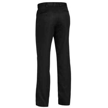 Bisley BP6123D Permanent Press Trouser, black, rear view