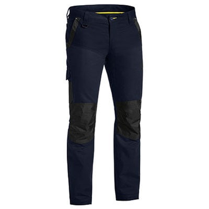 Dark navy, modern fit, comfortable, Bisley BPC6130 Flex and Move Stretch Pants, front view