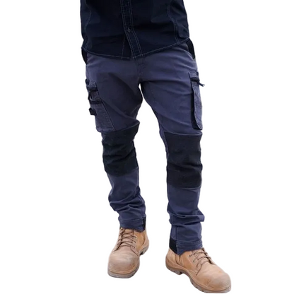 Bisley BPC6330 Flex and Move Stretch Utility Zip Cargo Pants, model view