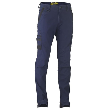 Navy, front view, premium, Bisley BPC6331 Flex and Move Stretch Cargo Pants