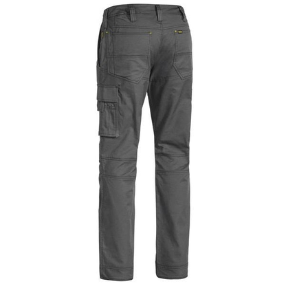 Bisley BPC6475 X-Airflow Cargo Pants, rear view, charcoal