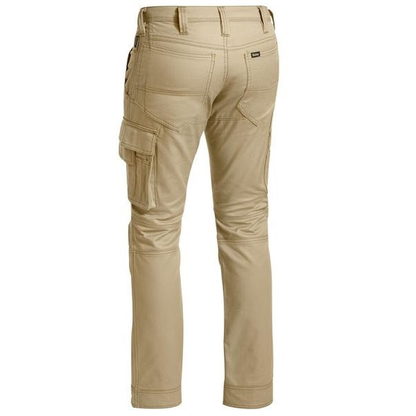 Khaki, Bisley BPC6475 X-Airflow Cargo Pants, rear view
