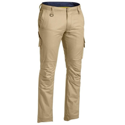 Modern fit, khaki, mens, Bisley BPC6475 X-Airflow Cargo Pants, front view