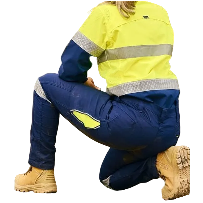 Bisley BPCL6150T Womens X Airflow™ Taped Vented Cargo Pants, model view