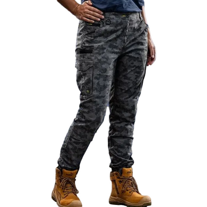 Bisley BPCL6337 Womens Flex and Move™ Stretch Cargo Pants Limited Edition model front view