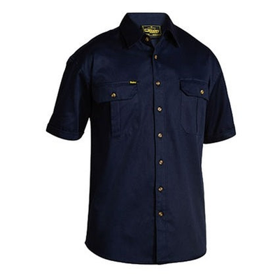 Bisley BS1433 Original Cotton Drill Short Sleeve Shirt