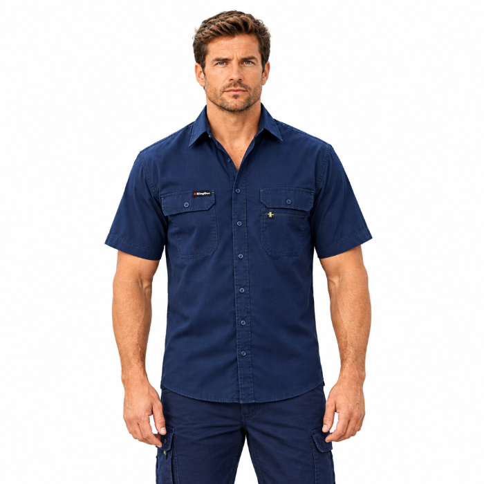Bisley BS1490 X Airflow™ Stretch Ripstop Shirt, model view, lifestyle