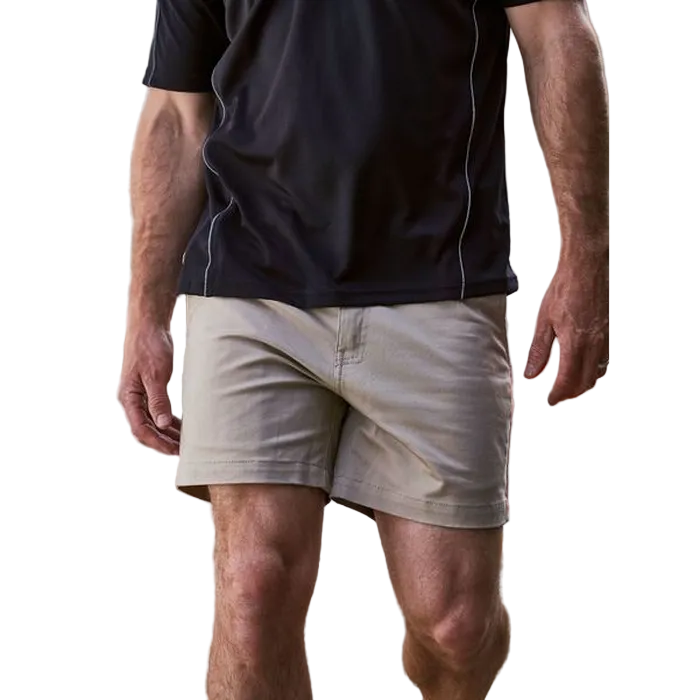 Bisley BSH1008 Mens Stretch Cotton Short Shorts, model lifestyle view