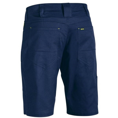 Navy rear view, Bisley BSH1474 X Airflow™ Ripstop Vented Work Short