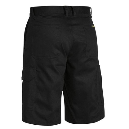 Bisley BSH1999 Cool Lightweight Utility Shorts, black, rear view