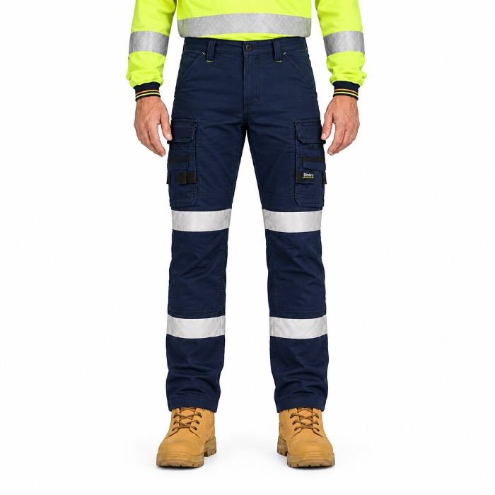 Bisley BPC6331T Flex And Move Stretch Utility Cargo Pants model view