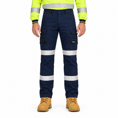 Bisley BPC6331T Flex And Move Stretch Utility Cargo Pants model view